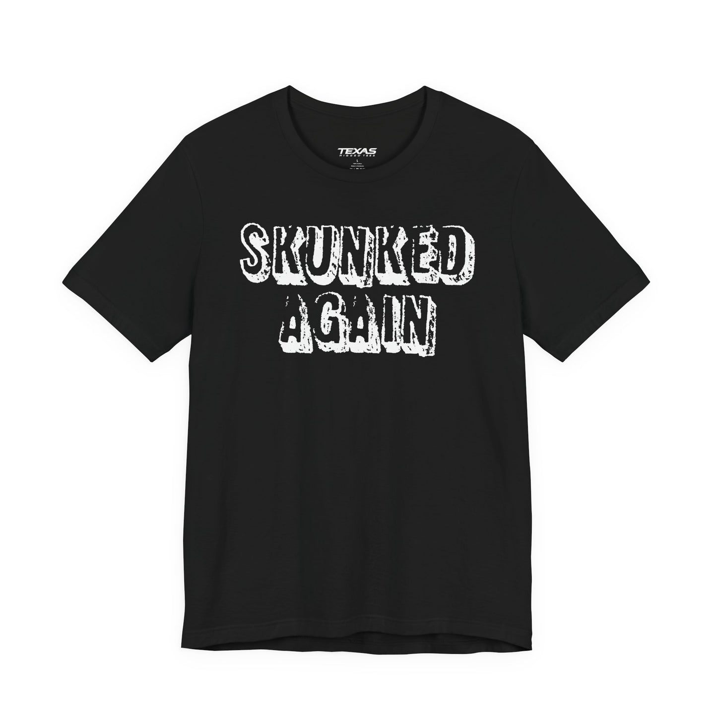 Skunked Again — Unisex Cotton Tee