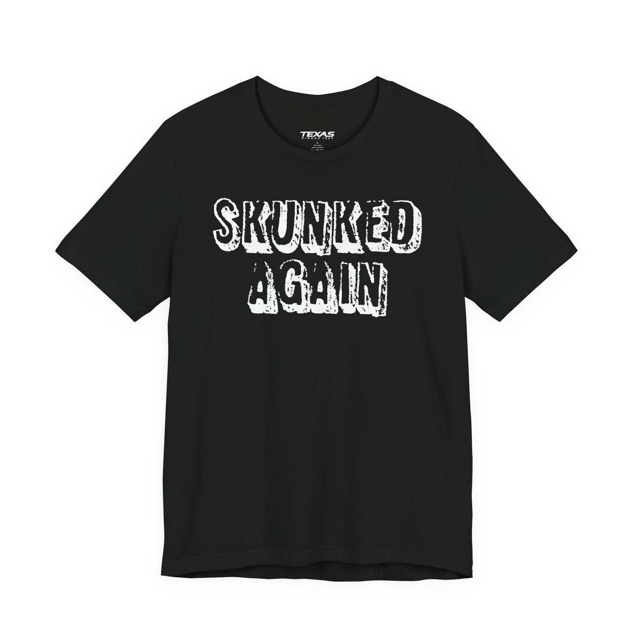Skunked Again — Unisex Cotton Tee