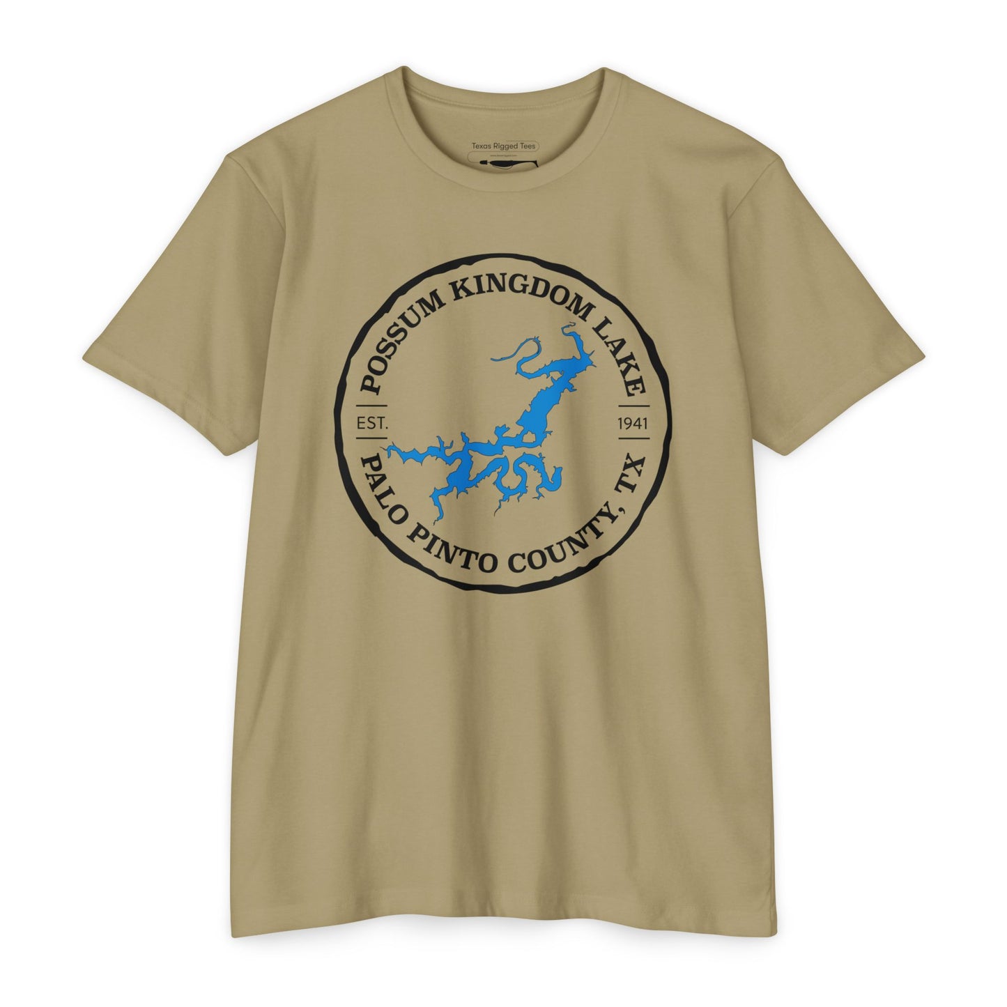 Possum Kingdom Lake — Unisex Cotton-Poly Blend T-Shirt