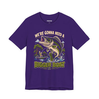 We’re Gonna Need a Bigger Boat  — Unisex Cotton Tee