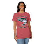 Fish Around Find Trout — Unisex DryBlend® T-Shirt