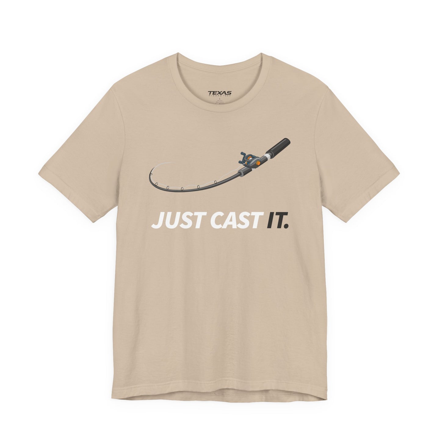 Just Cast It — Unisex Cotton Tee