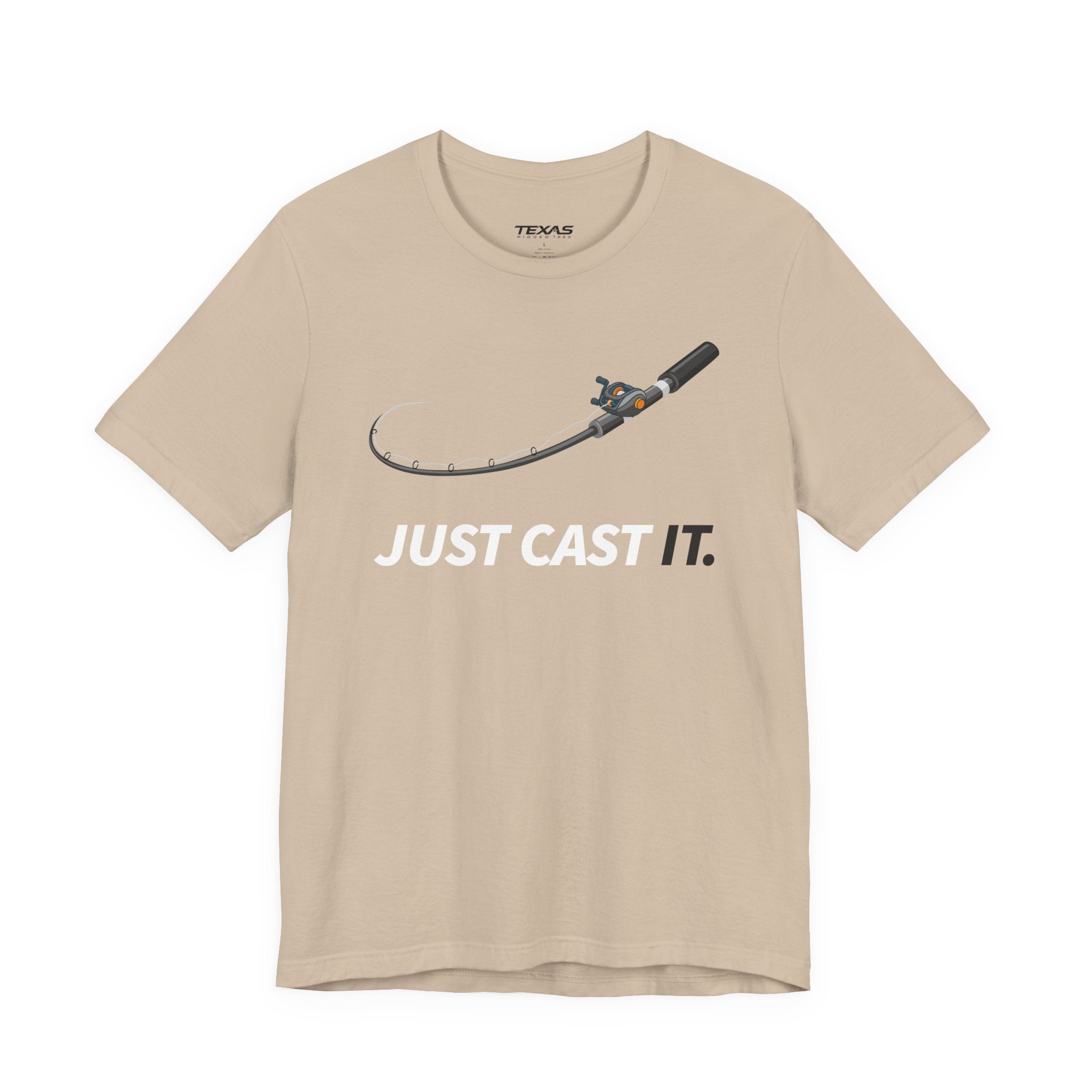 Just Cast It — Unisex Cotton Tee