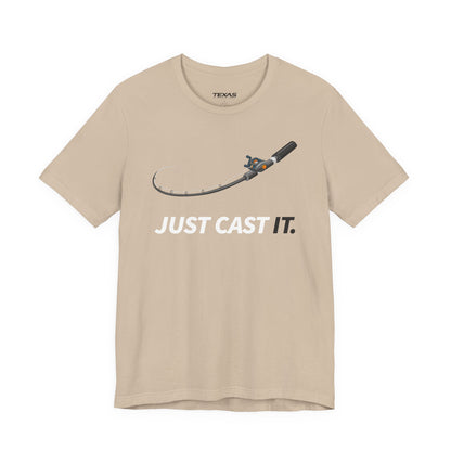 Just Cast It — Unisex Cotton Tee