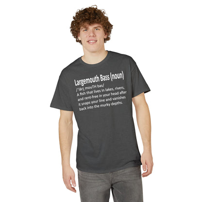 Largemouth Bass Defined — Unisex DryBlend® T-Shirt
