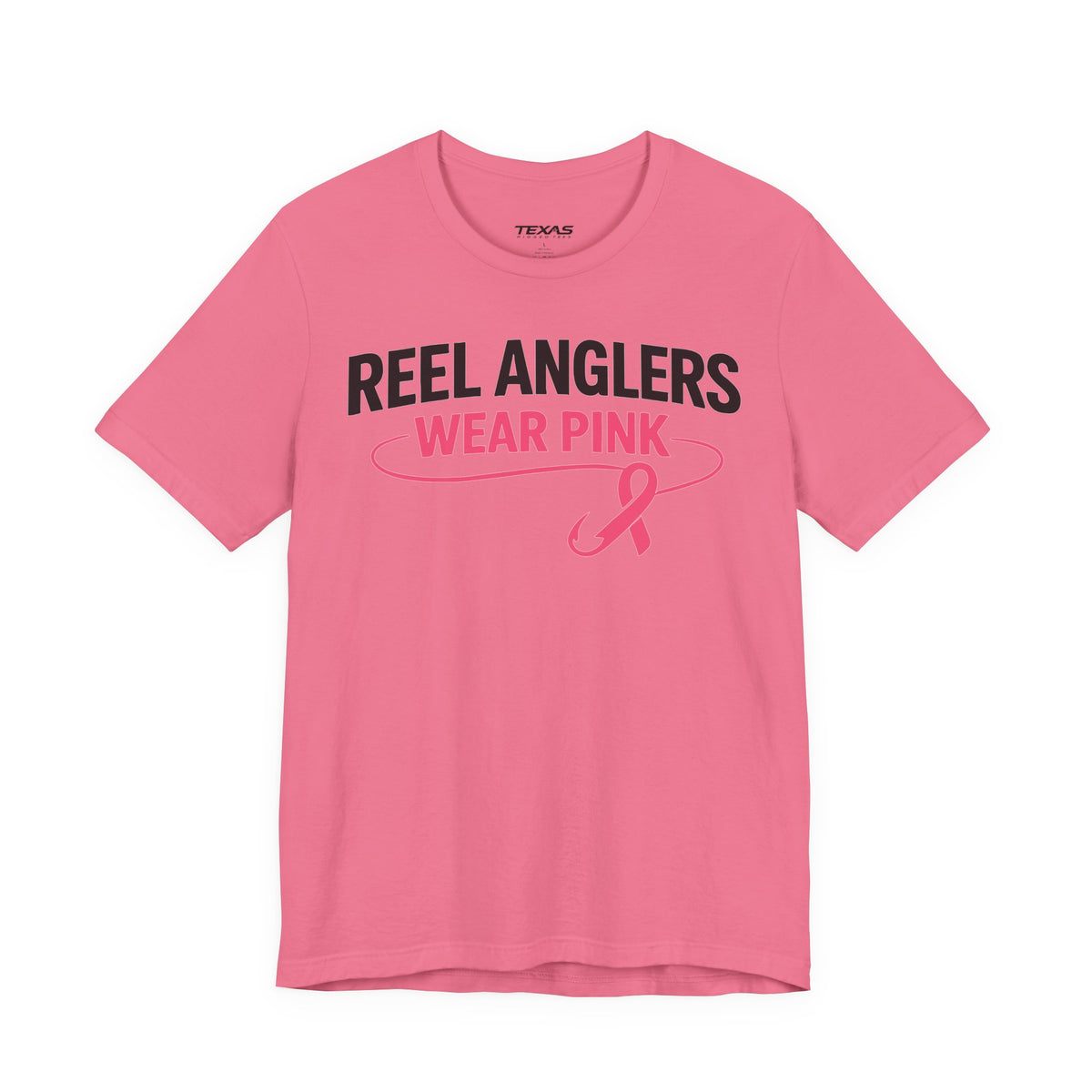 Reel Anglers Wear Pink — Unisex Cotton Tee