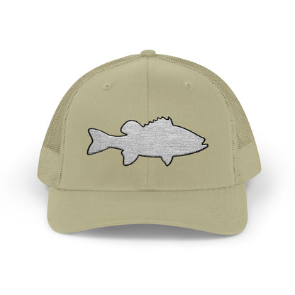 Bass Silhouette — Embroidered Baseball Cap