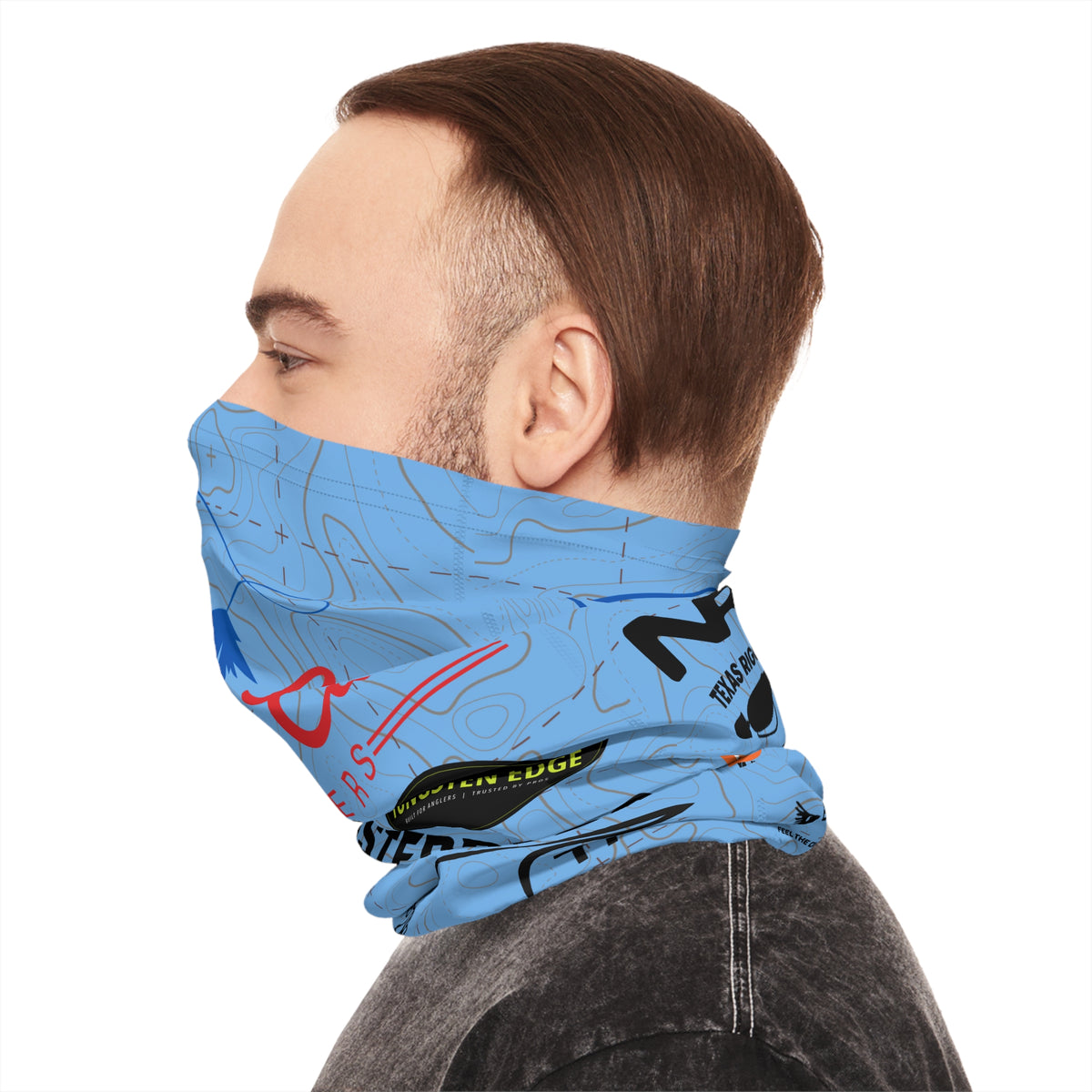 Dave Carrasco Light Blue — Unisex Neck Gaiter (SPF 50+)