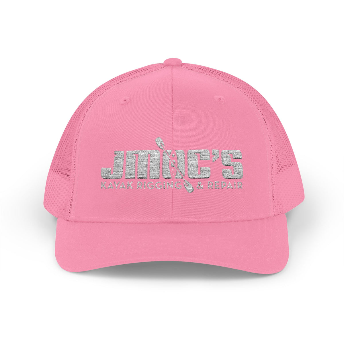 JMOC's Kayak Rigging & Repair (Light Logo) — Embroidered Baseball Cap