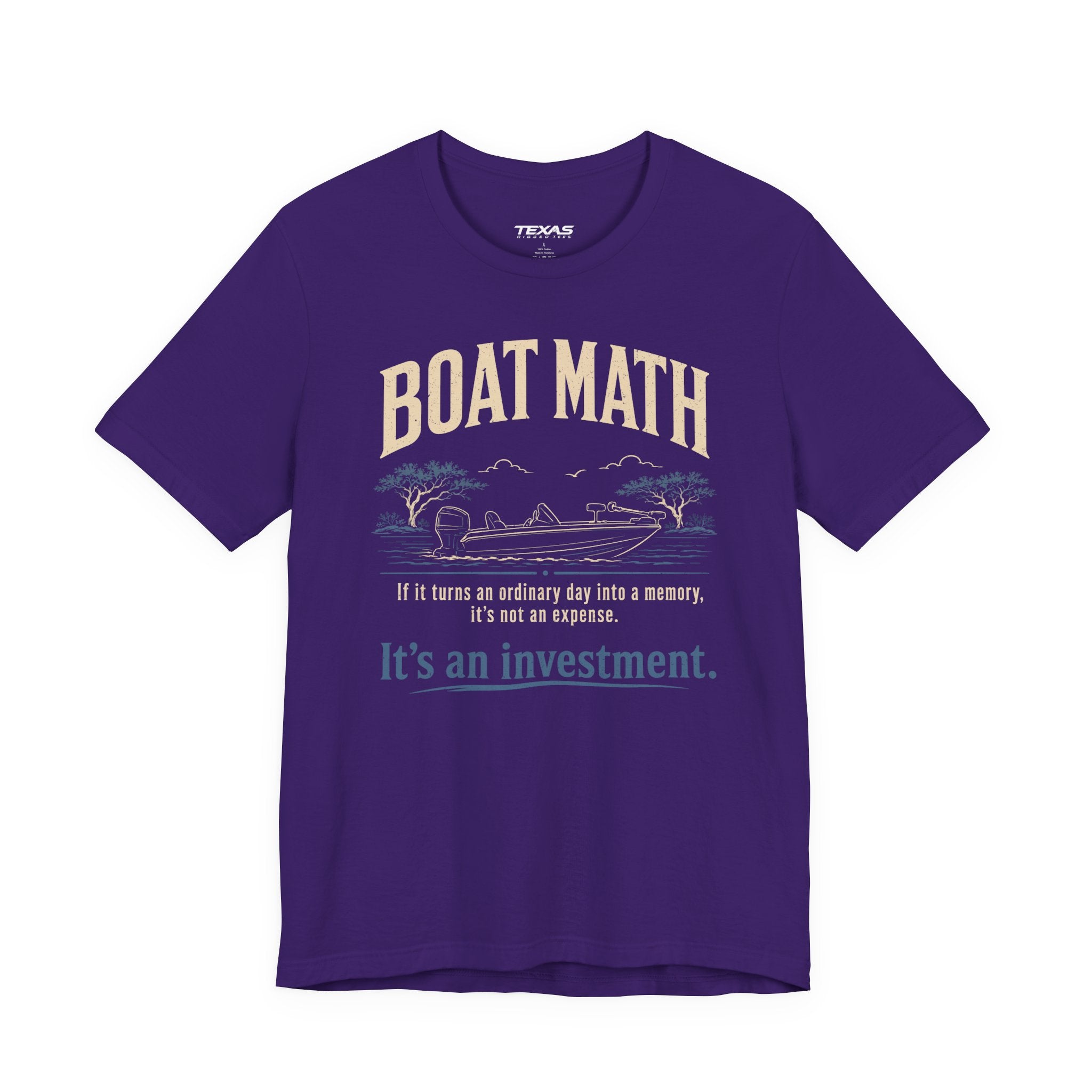 Boat Math — Unisex Cotton Tee