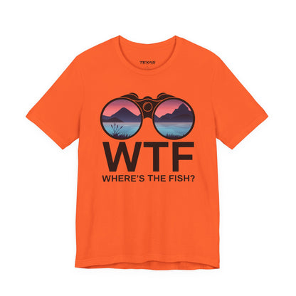 Where’s the Fish? — Unisex Cotton Tee