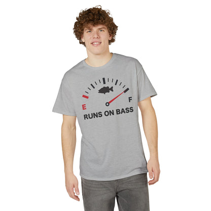 Runs on Bass — Unisex DryBlend® T-Shirt