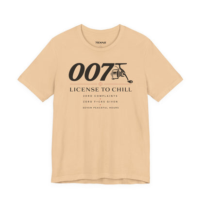 License to Chill — Unisex Cotton Tee