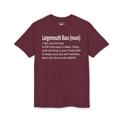 Largemouth Bass Defined — Unisex DryBlend® T-Shirt