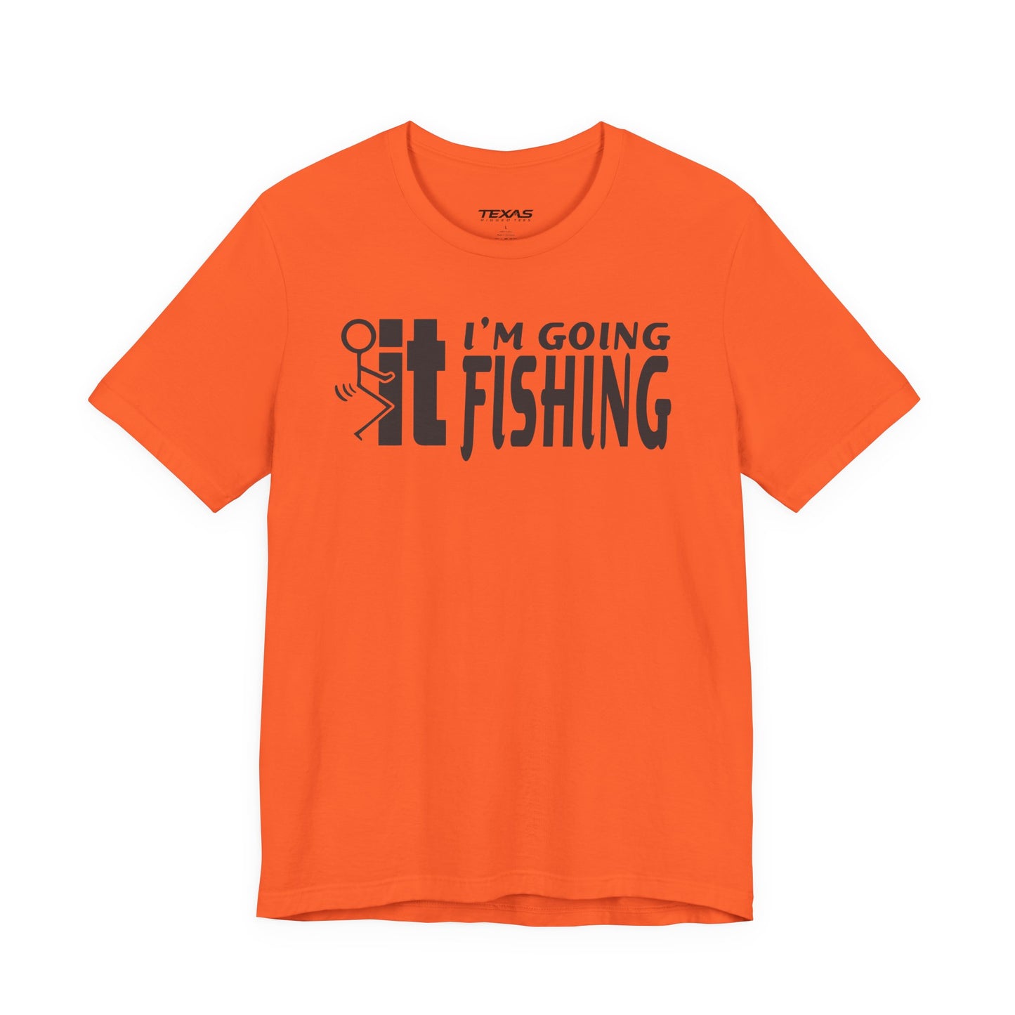 F-It, I’m Going Fishing — Unisex Cotton Tee