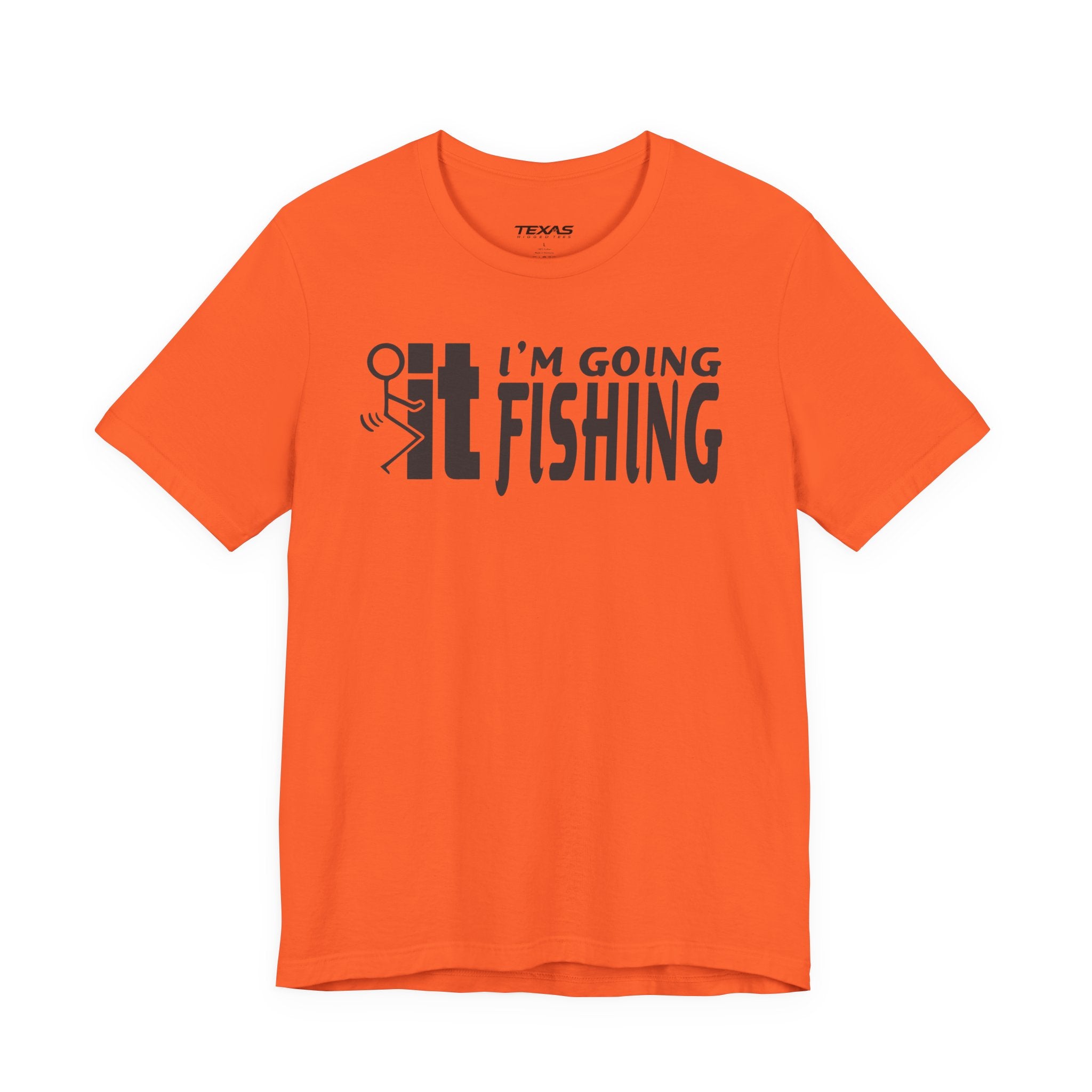 F-It, I’m Going Fishing — Unisex Cotton Tee