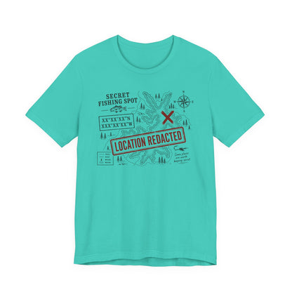 Secret Fishing Spot — Unisex Cotton Tee