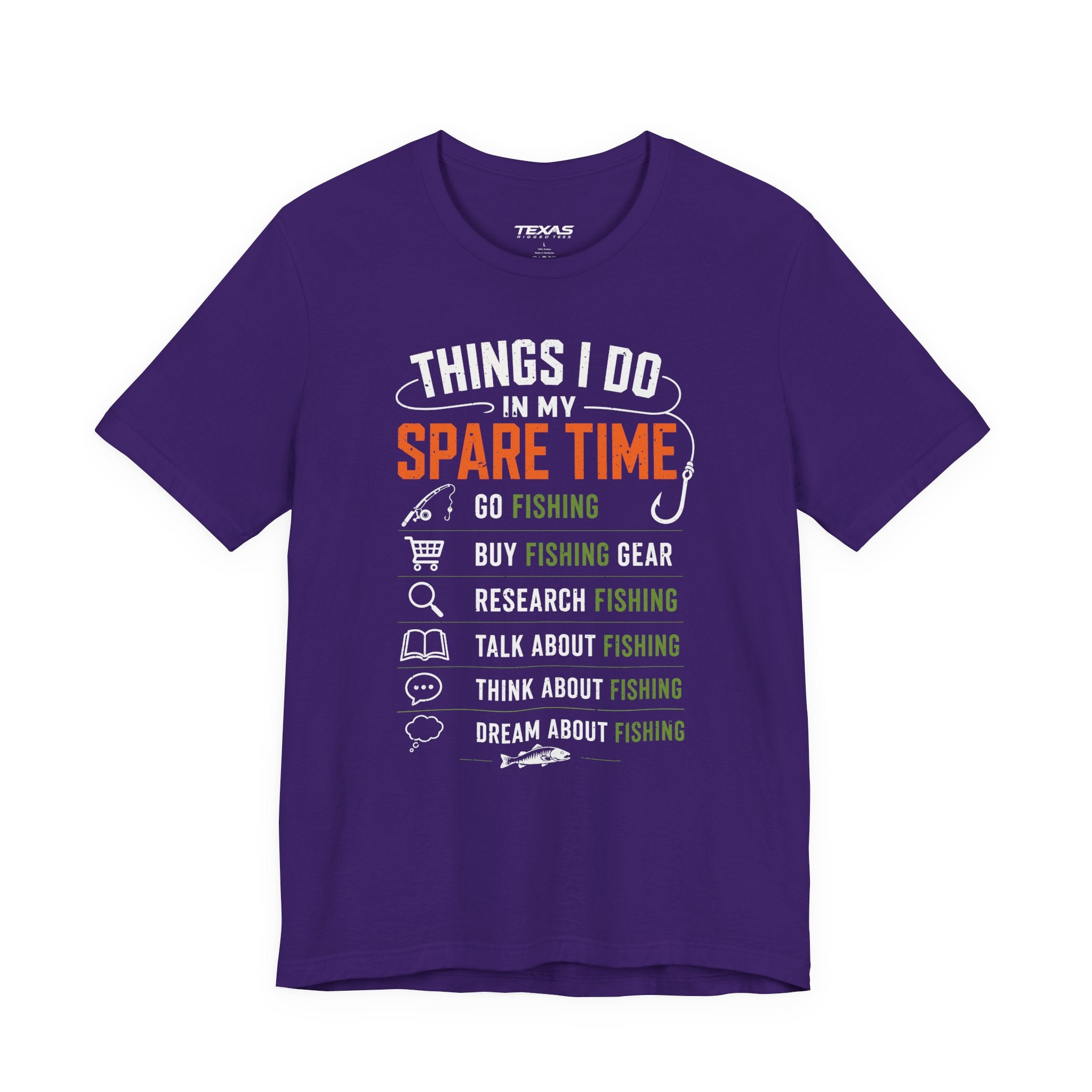 Things I Do in My Spare Time — Unisex Cotton Tee