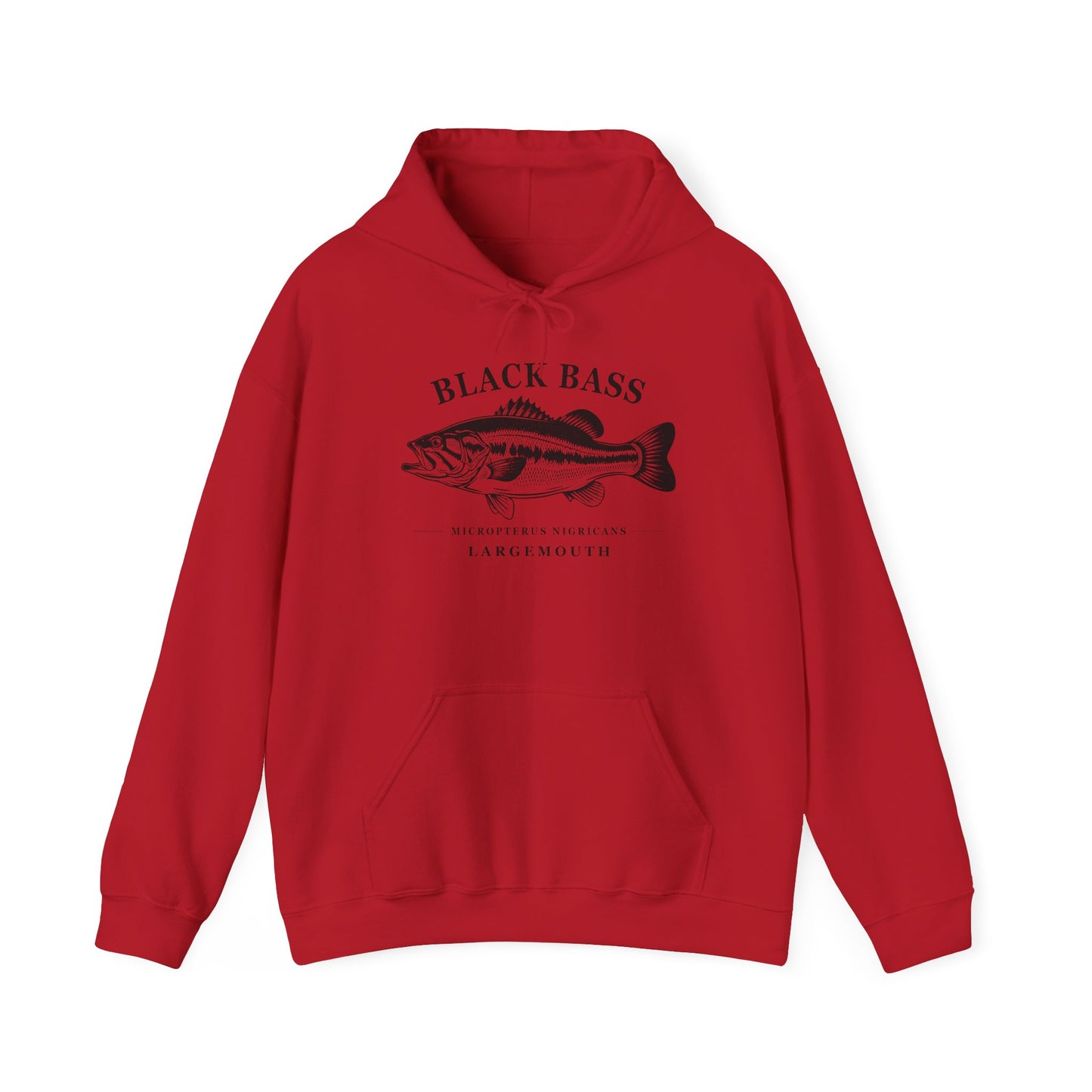 Black Bass — Unisex Hooded Sweatshirt