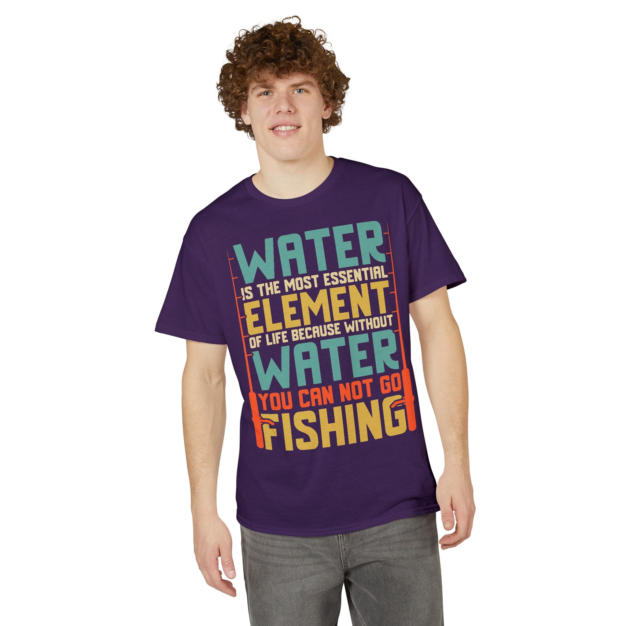 Water Is the Most Essential Element of Life — Unisex DryBlend® T-Shirt