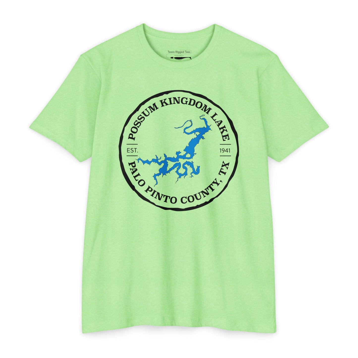 Possum Kingdom Lake — Unisex Cotton-Poly Blend T-Shirt