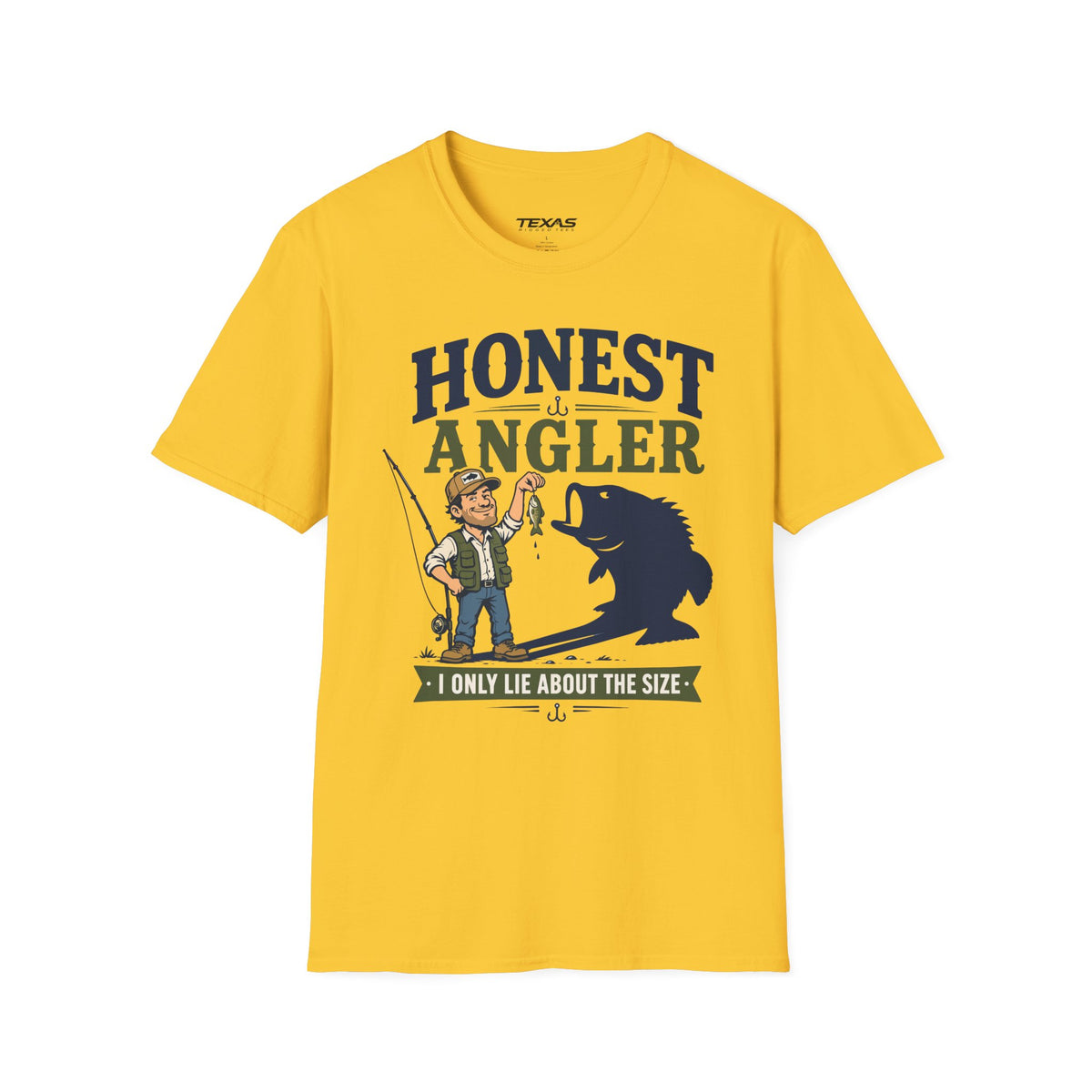 Honest Angler — Unisex Cotton Tee