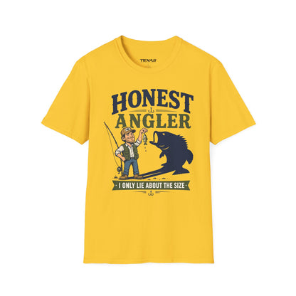 Honest Angler — Unisex Cotton Tee