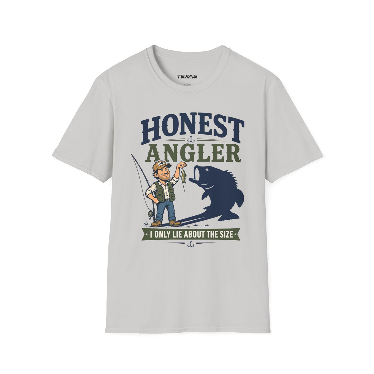 Honest Angler — Unisex Cotton Tee