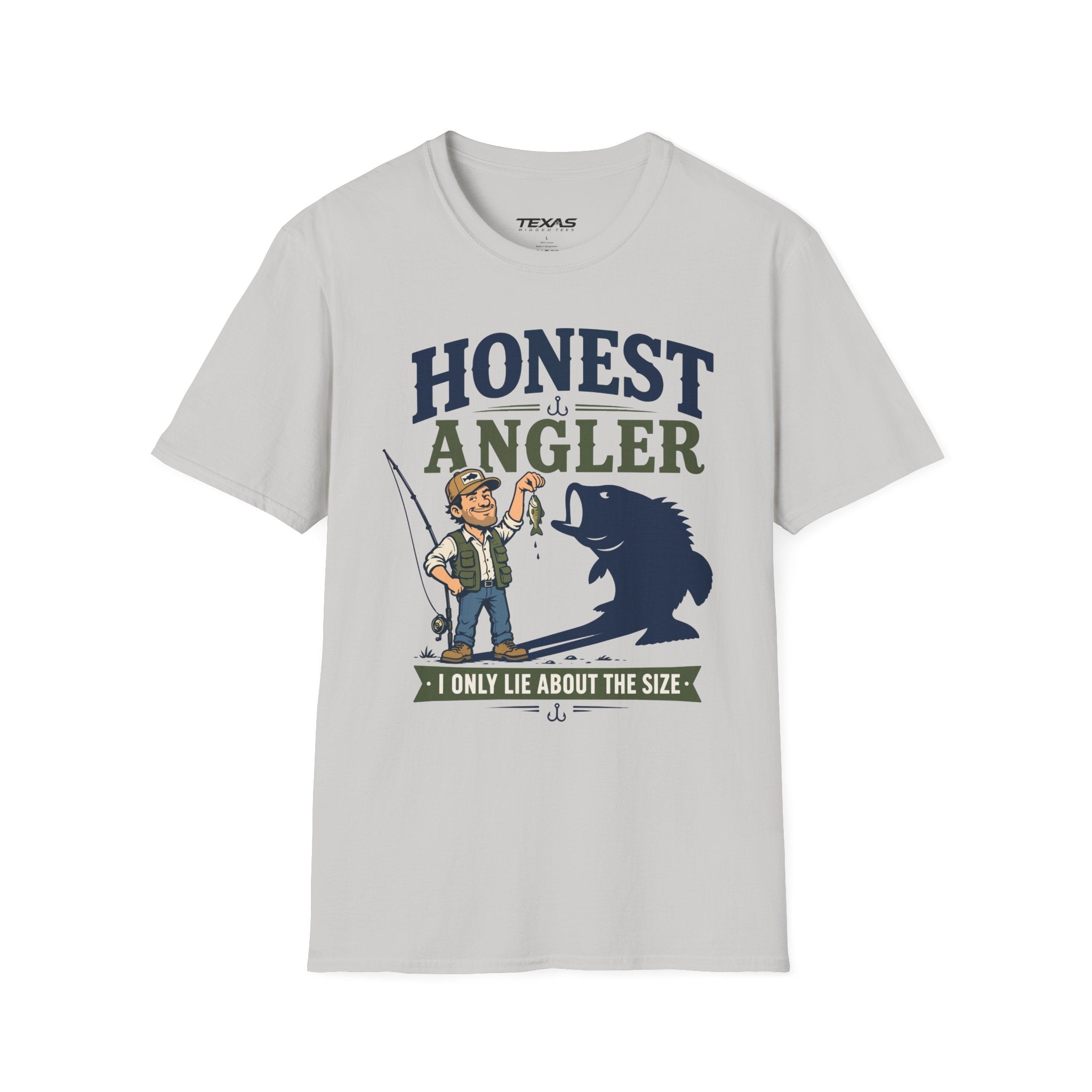Honest Angler — Unisex Cotton Tee