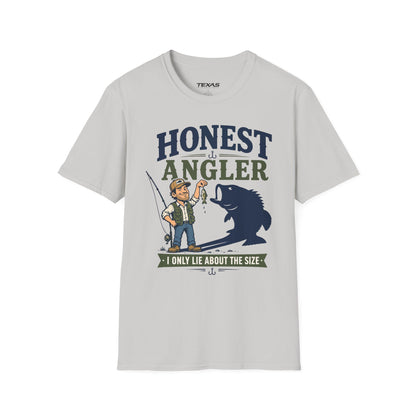 Honest Angler — Unisex Cotton Tee
