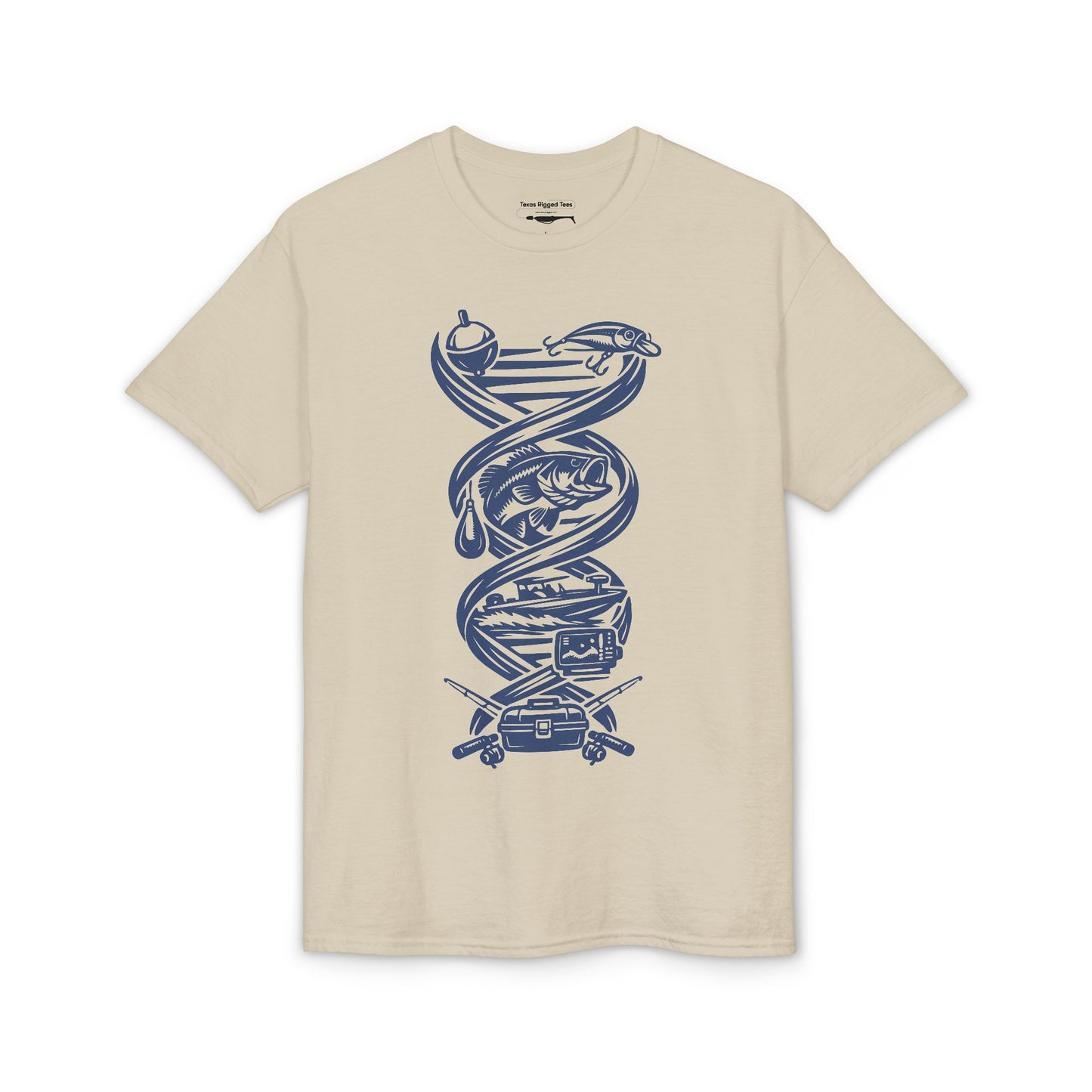 Fishing, It’s in My DNA — Unisex DryBlend® T-Shirt