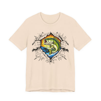 Fishing Is My Superpower — Unisex Cotton Tee