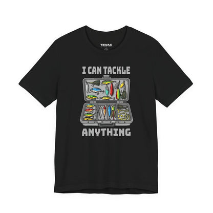 I Can Tackle Anything — Unisex Cotton Tee