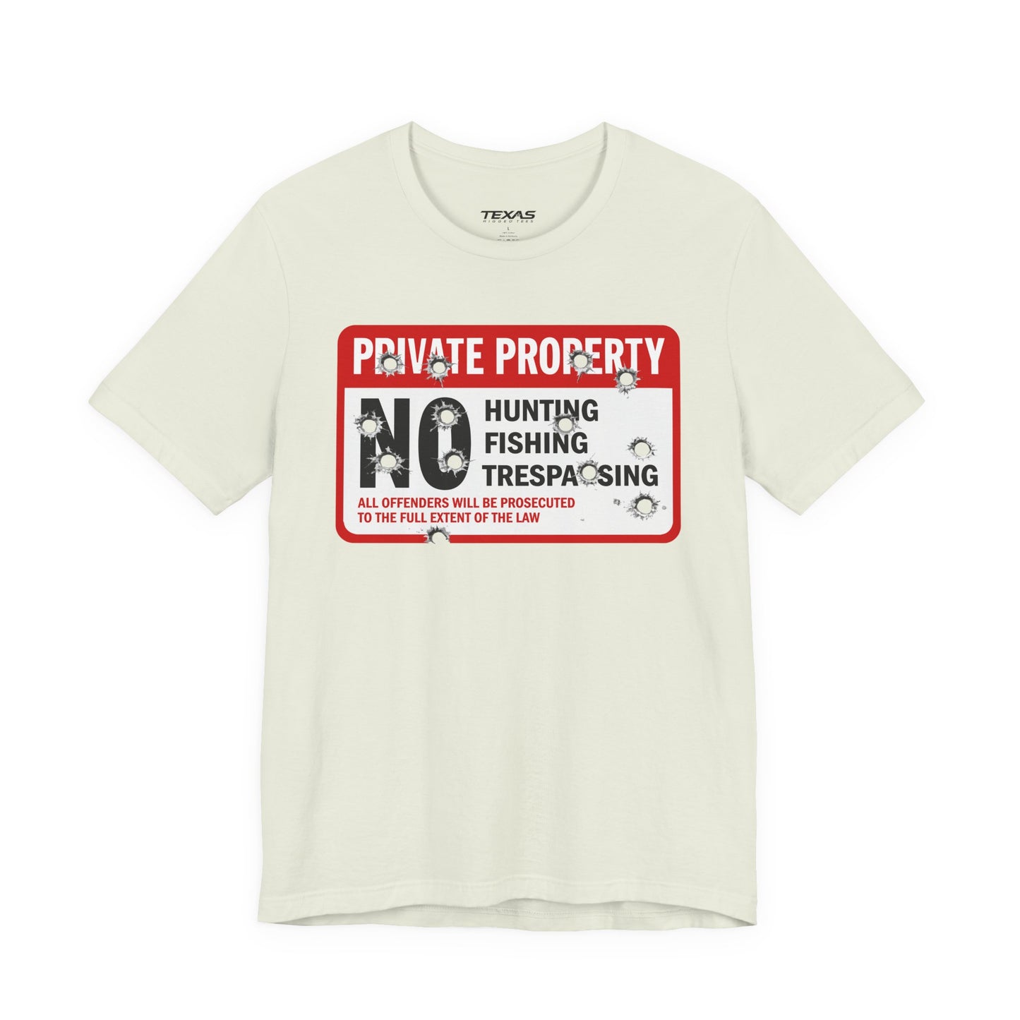 Private Property — Unisex Cotton Tee