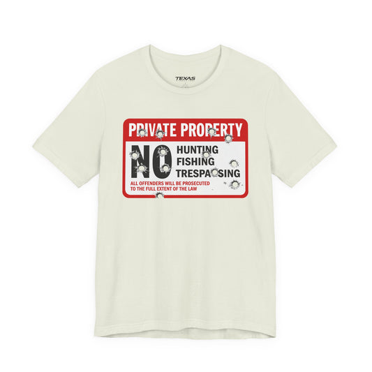 Private Property — Unisex Cotton Tee