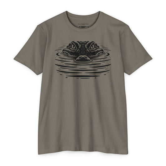 Alligator Eyes — Cotton-Poly Blend T-Shirt
