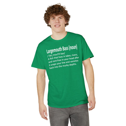 Largemouth Bass Defined — Unisex DryBlend® T-Shirt