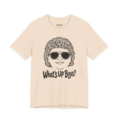 What’s Up Boys? — Unisex Cotton Tee