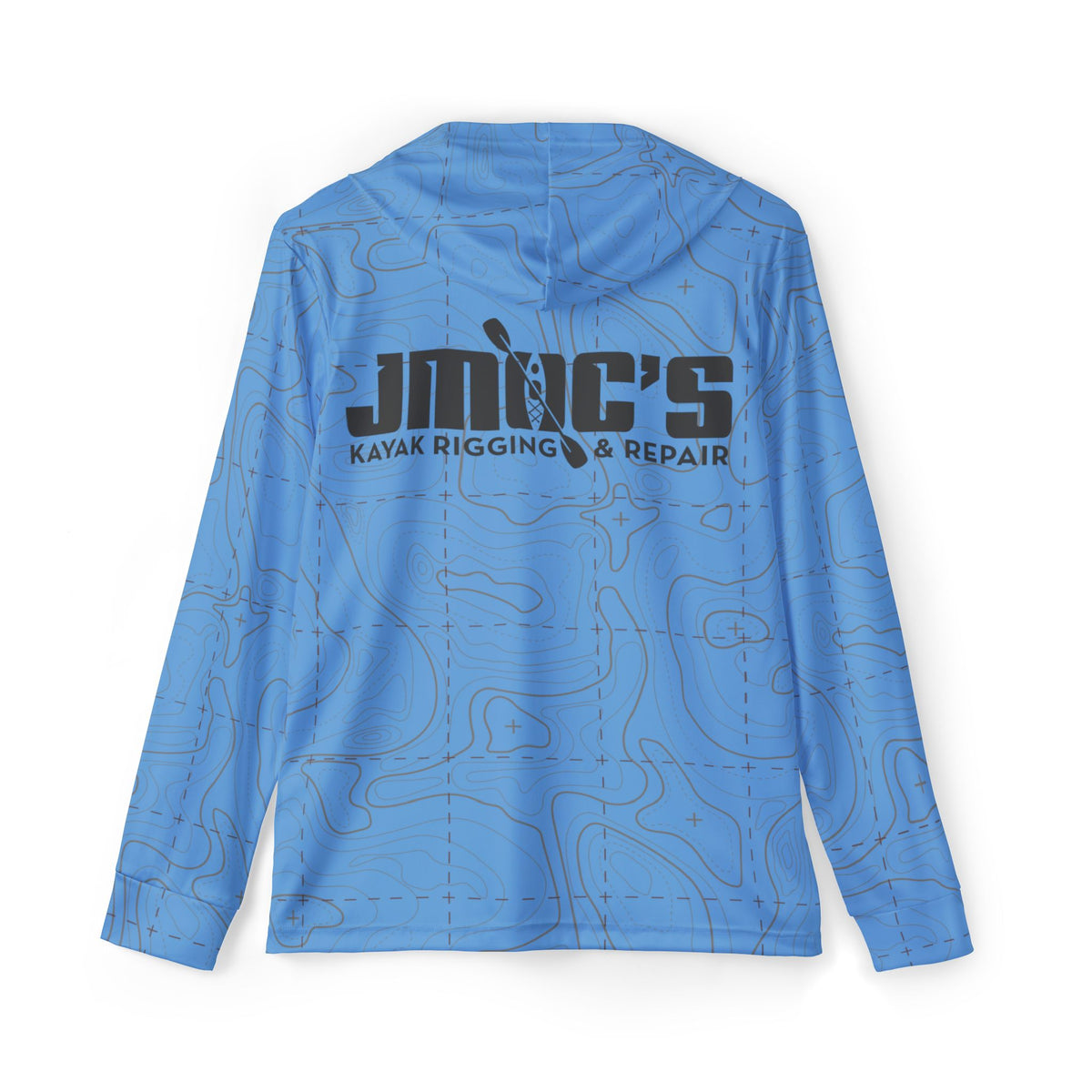 JMOC's Jersey Light Blue Contour Lines
