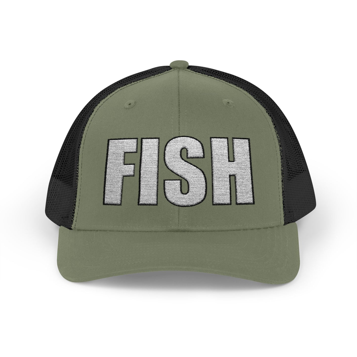 FISH — Embroidered Baseball Cap