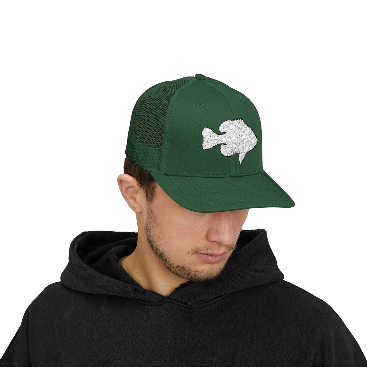 Bluegill Silhouette — Embroidered Baseball Cap