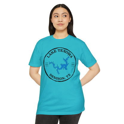 Lake Texoma — Unisex Cotton-Poly Blend T-Shirt