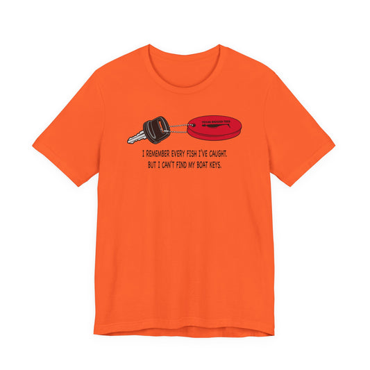 I Remember Every Fish I’ve Caught — Unisex Cotton Tee