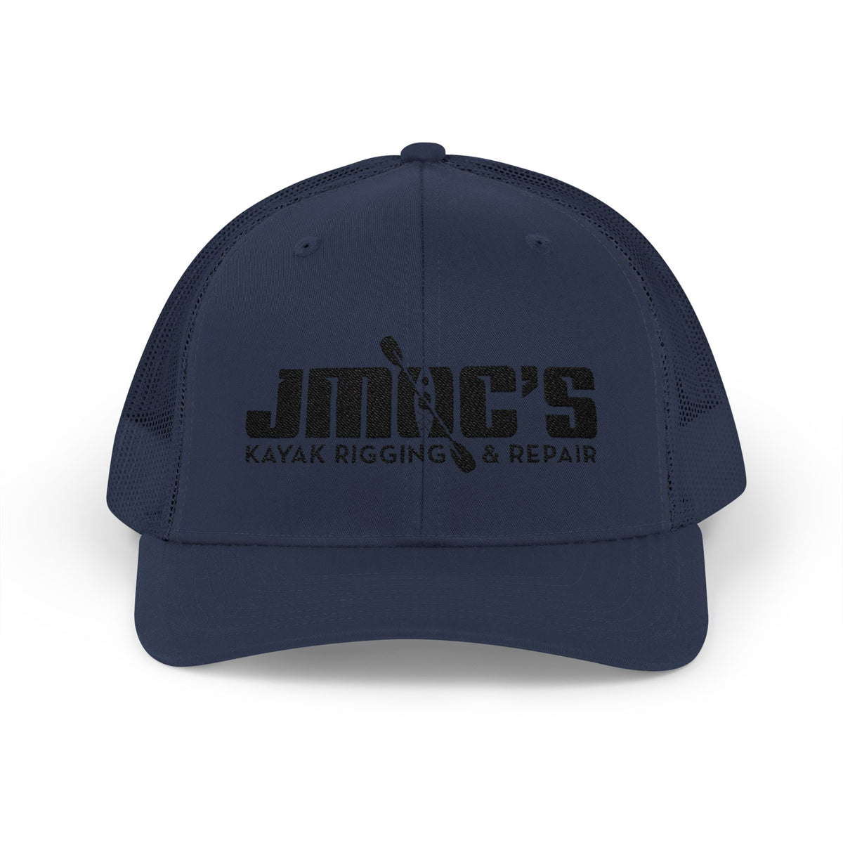JMOC's Kayak Rigging & Repair (Dark Logo) — Embroidered Baseball Cap