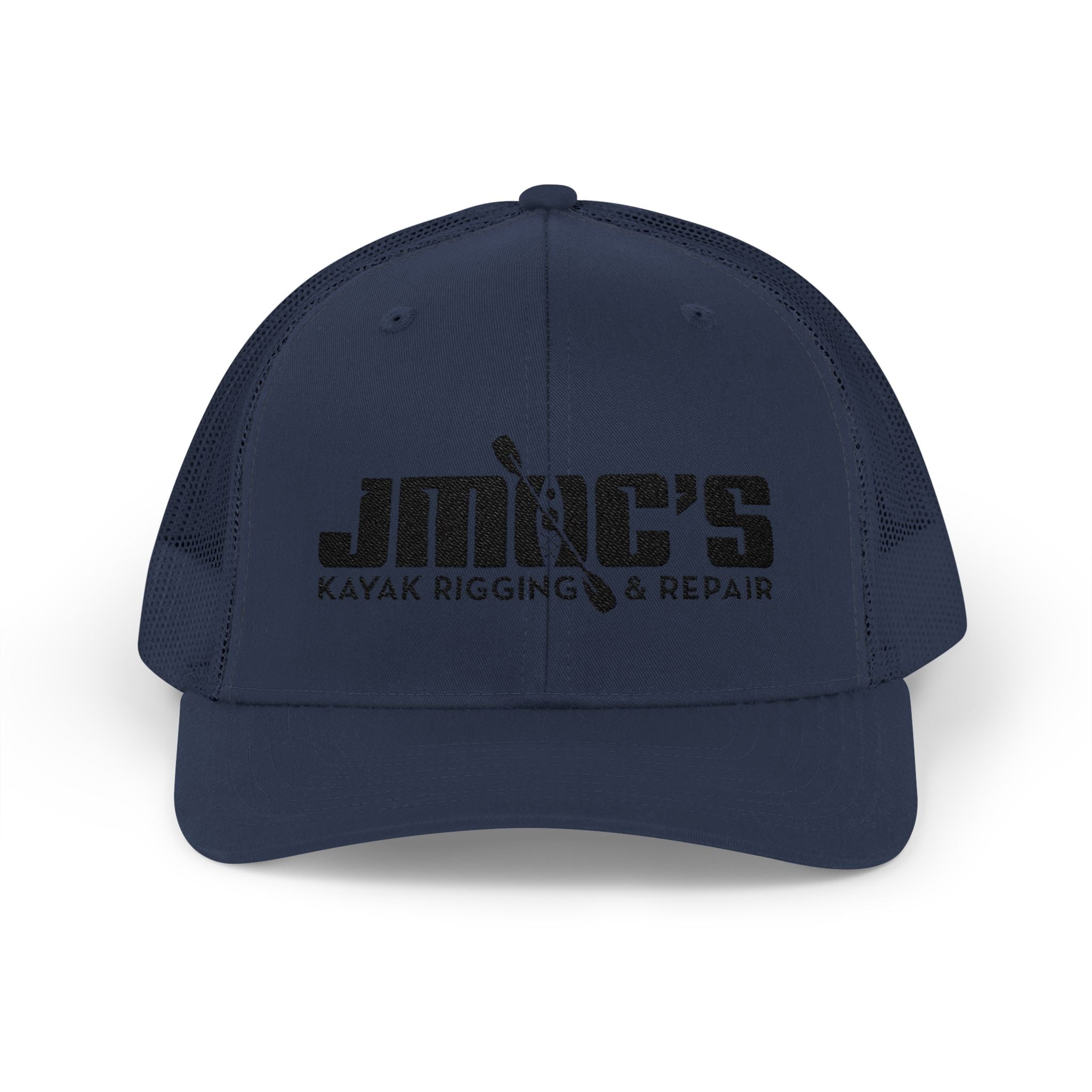 JMOC's Kayak Rigging & Repair (Dark Logo) — Embroidered Baseball Cap