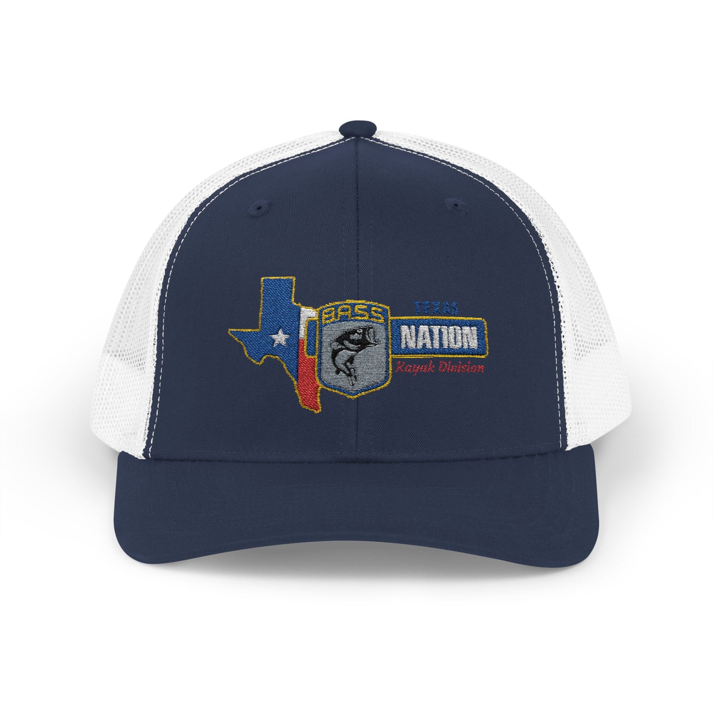 Texas BASS Nation (Kayak Division) — Embroidered Baseball Cap