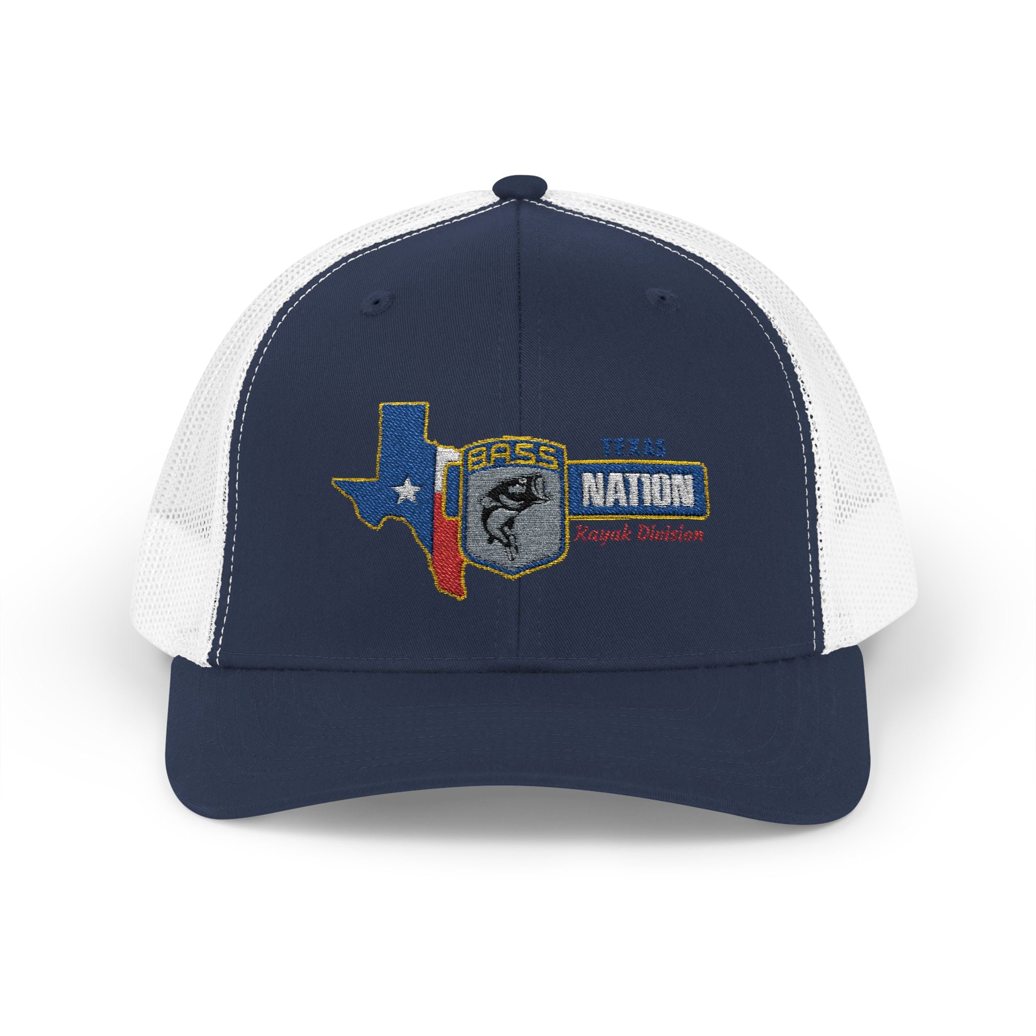Texas BASS Nation (Kayak Division) — Embroidered Baseball Cap