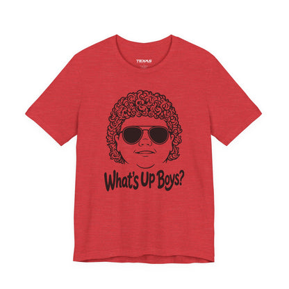 What’s Up Boys? — Unisex Cotton Tee