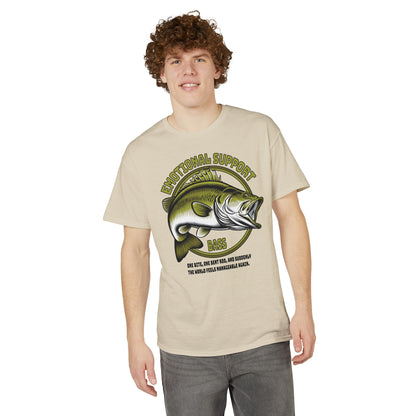 Emotional Support Bass — Unisex DryBlend® T-Shirt