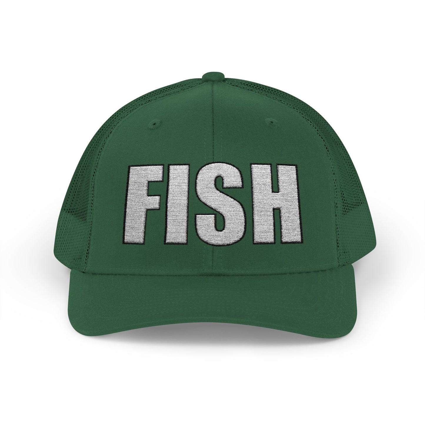 FISH — Embroidered Baseball Cap